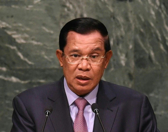 Thủ tướng Hun Sen. Ảnh: AFP