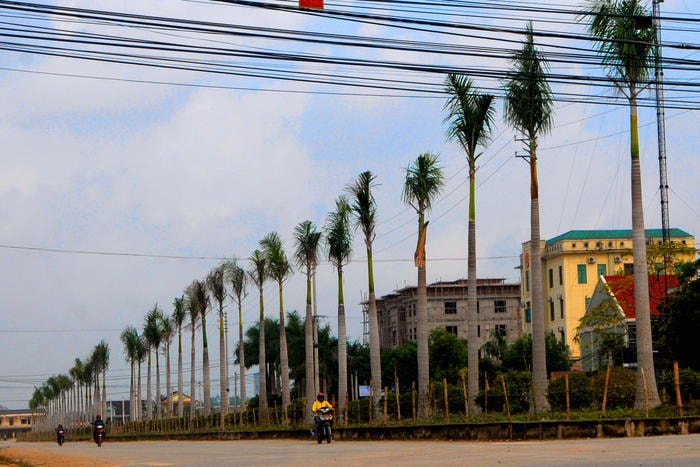 Với những nỗ lực của cả hệ thống chính trị, doanh nghiệp và nhân dân, bộ mặt Yên Thành đang đổi mới từng ngày. Trong ảnh:Thị trấn Yên Thành được đầu tư, quy hoạch ngày một khang trang, đẹp đẽ hơn. Ảnh: Hồ Các