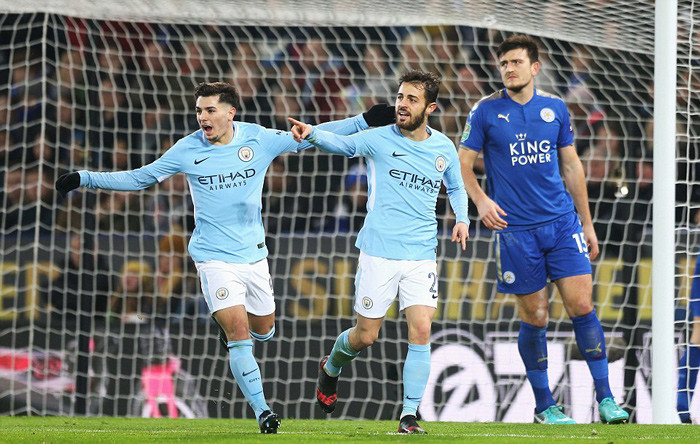 Man City,Leicester,Cup liên đoàn Anh