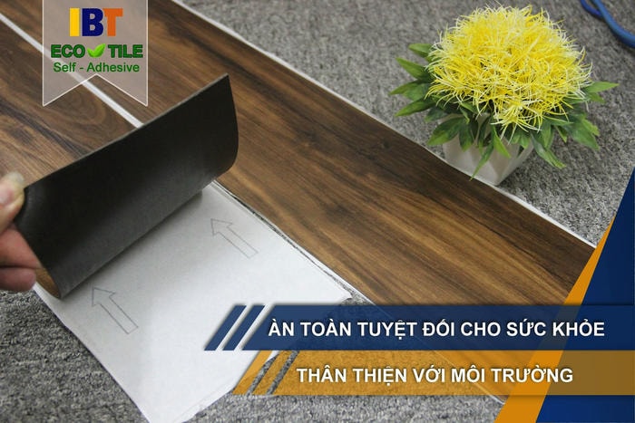 Sàn tự dán công nghệ mới thi công đơn giản, nhanh gọn được áp dụng cho khối cơ quan. Doanh nghiệp, chung cư…