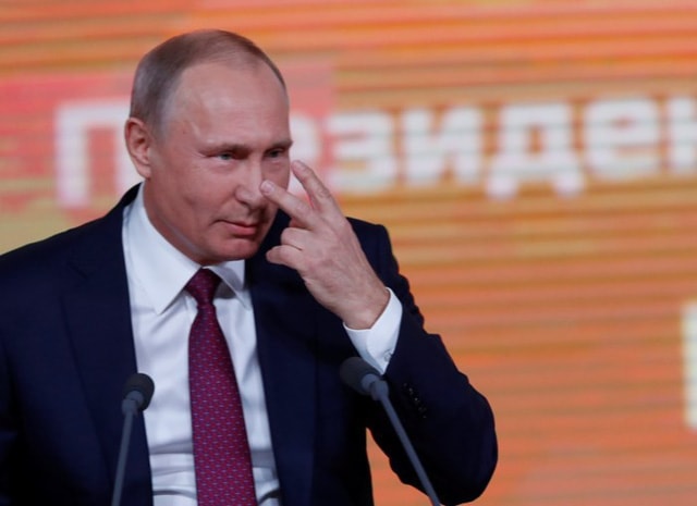 Tổng thống Nga Vladimir Putin. Ảnh: Reuters