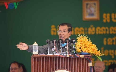 Thủ tướng Campuchia Hun Sen.