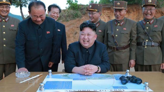 Ông Kim Jong-un được cho là chỉ chấp nhận đàm phán sau khi hoàn thành mục tiêu sở hữu vũ khí hạt nhân. Ảnh: BBC