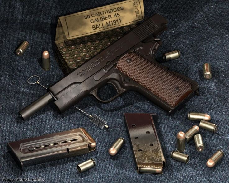 Súng ngắn Colt M1911A1.