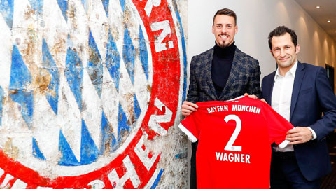 Bayern đón tân binh Sandro Wagner.