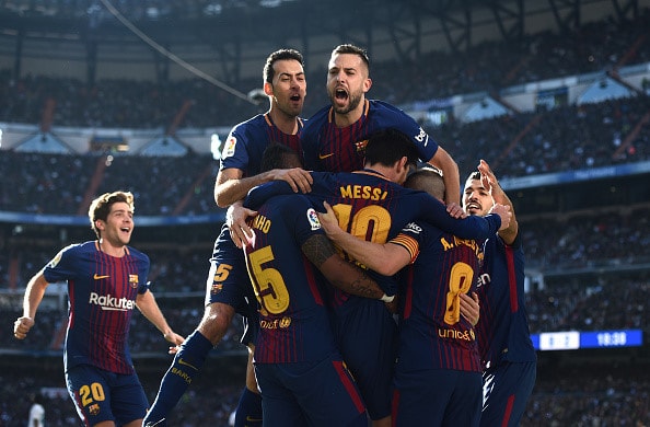 Barca thắng đậm ngay tại Bernabeu để củng cố vững chắc ngôi đầu La Liga.