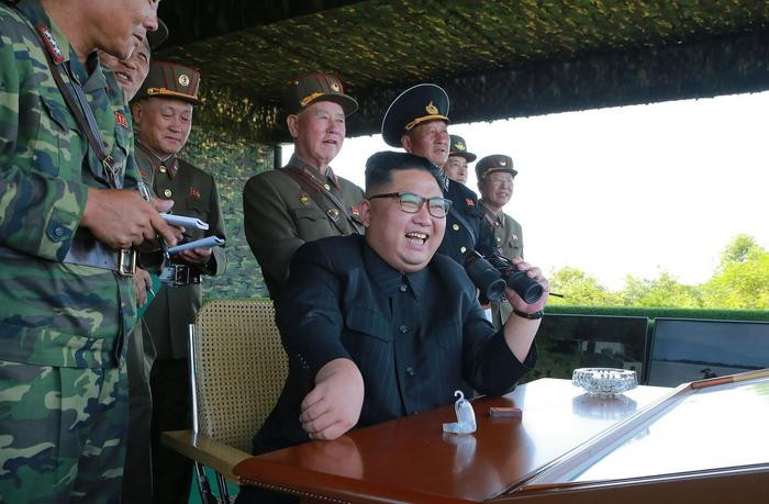 Nhà lãnh đạo Triều Tiên Kim Jong - un.