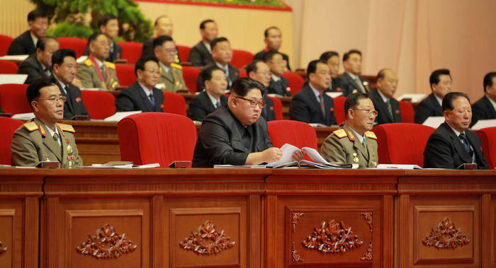 Nhà lãnh đạo Triều Tiên Kim Jong - un.