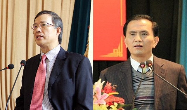 Ông Phạm Văn Vọng và ông Ngô Văn Tuấn.