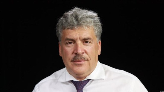 Ứng cử viên Pavel Grudinin. Nguồn: rferl.org