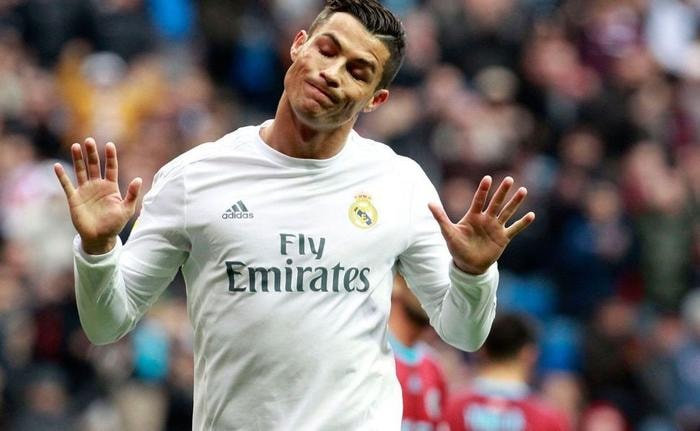 CR7 trở nên vô hại khi về La Liga. Ảnh: Internet