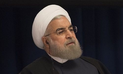Tổng thống Iran Hassan Rouhani. Ảnh: AFP.