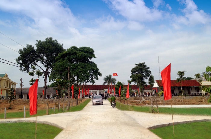 Trụ sở UBND xã Hùng Sơn.