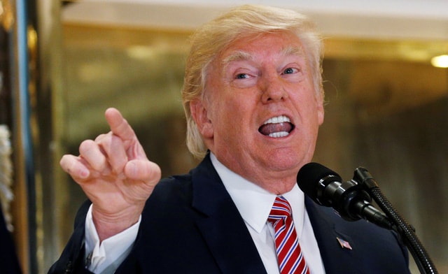 Tổng thông Donald Trump. Ảnh: Reuters