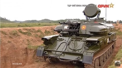 Pháo phòng không tự hành ZSU-23-4M do Việt Nam tiến hành hiện đại hóa