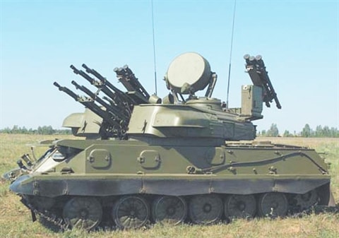 Pháo phòng không tự hành ZSU-23-4M5 của Belarus