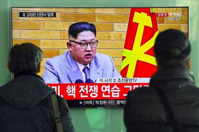 Nhà lãnh đạo Triều Tiên Kim Jong-un. Ảnh: AP