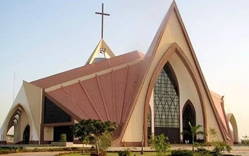 Một nhà thờ Kitô giáo ở Nigeria. Ảnh: NAU.