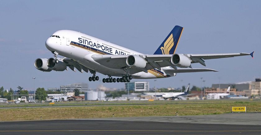 Máy bay của Singapore Airlines