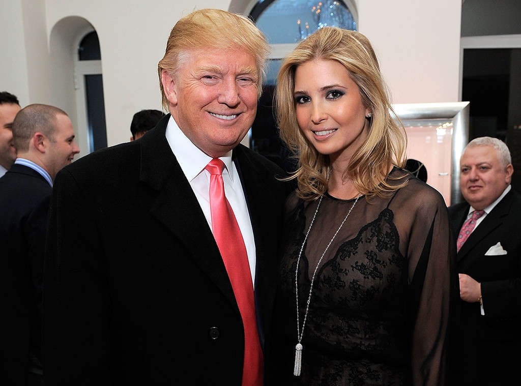 Tổng thống Mỹ Donald Trum và con gái Ivanka. Ảnh: Getty Images