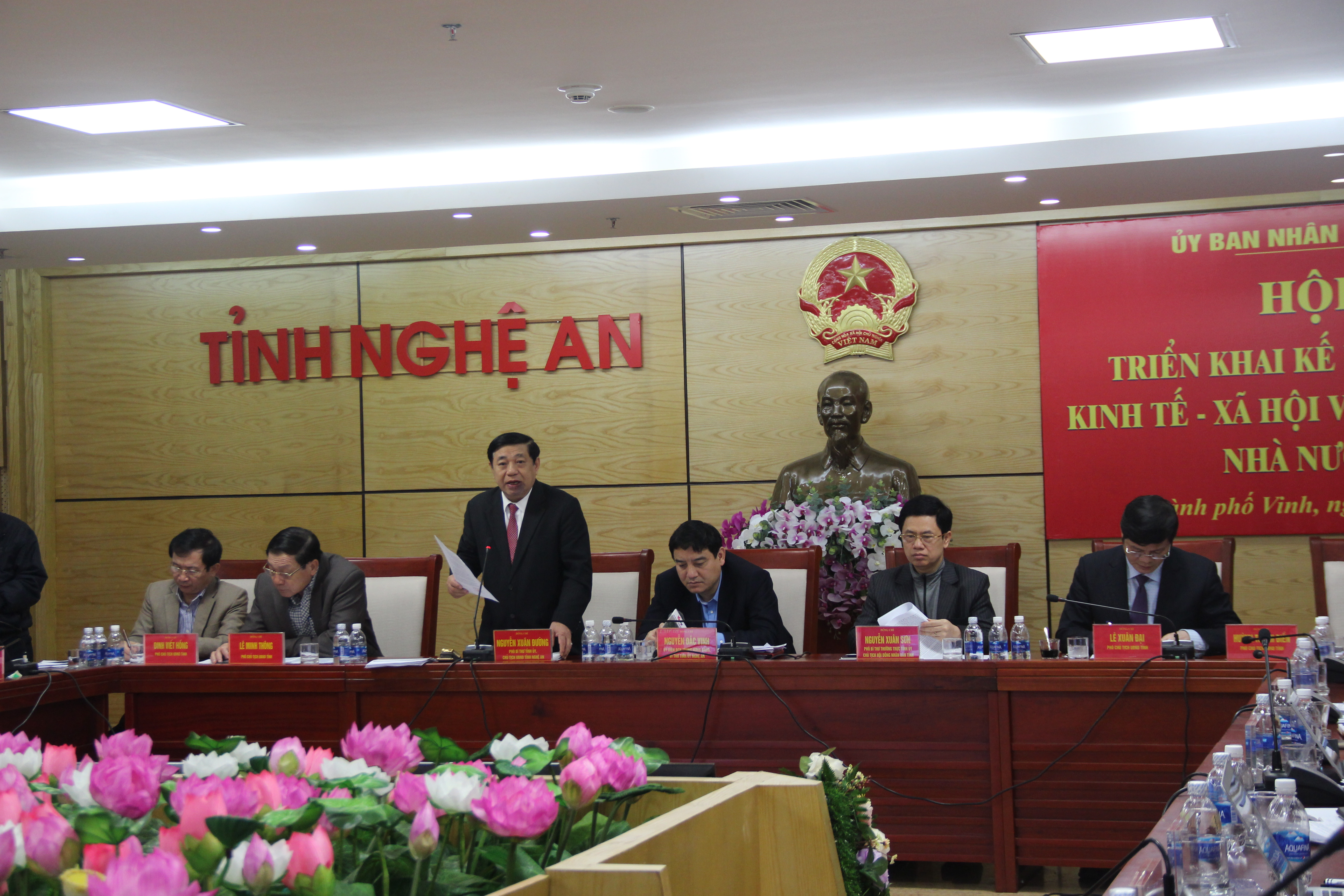 Chủ tịch UBND tỉnh Nguyễn Xuân Đường 