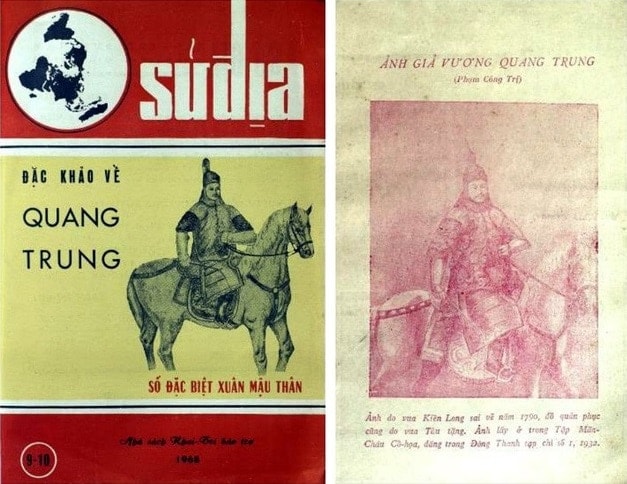 Bìa tập san Sử Địa - chụp lại. Ảnh: Internet