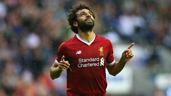 5. Mohamed Salah (Liverpool) 17 bàn thắng - 34 điểm.