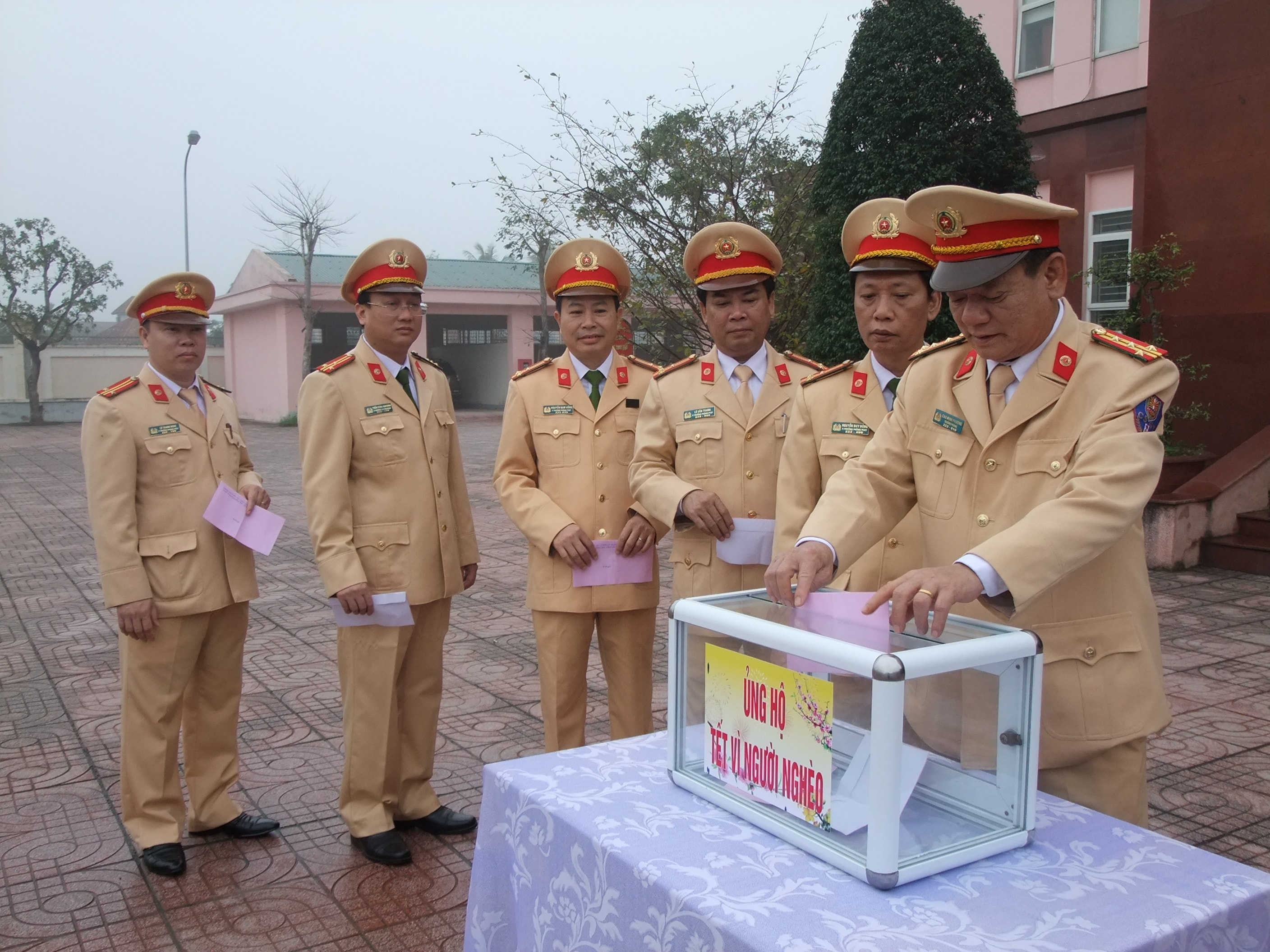 Phòng Cảnh sát Giao thông Công an Nghệ An phát động 