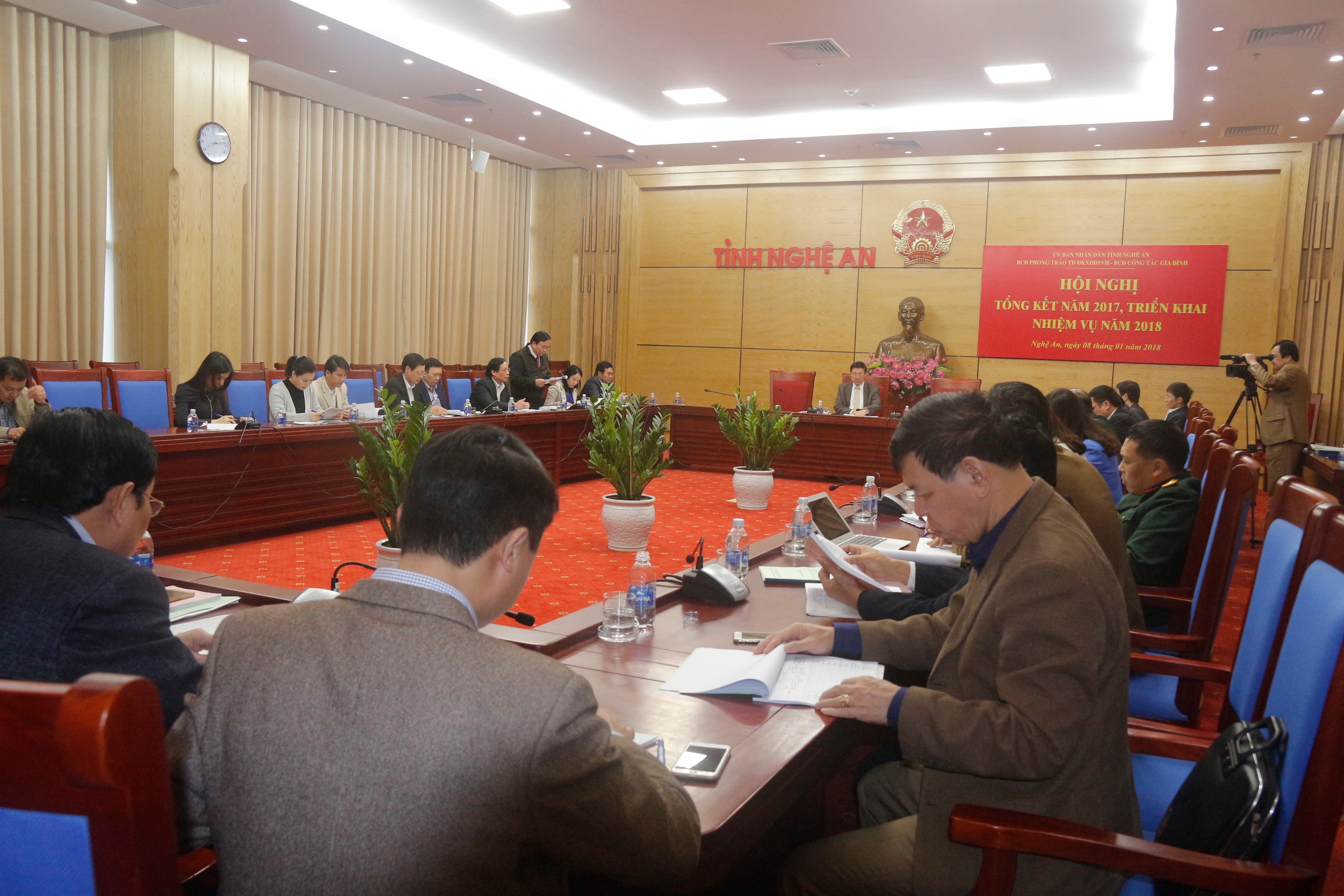 Các thành viên Ban chỉ đạo Phong trào 