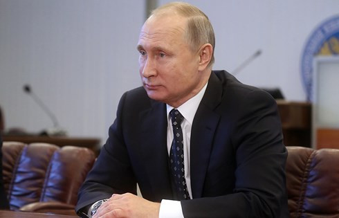 Tổng thống Nga Vladimir Putin. Ảnh: TASS.