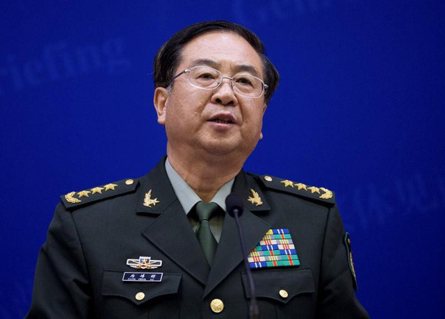 Ông Phòng Phong Huy trên cương vị tổng tham mưu trưởng PLA năm 2013 - Ảnh: Reuters