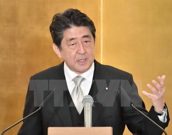Thủ tướng Shinzo Abe. (Nguồn: Kyodo/TTXVN)