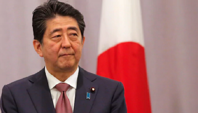 Thủ tướng Nhật Bản Shinzo Abe. Ảnh: The Telegraph