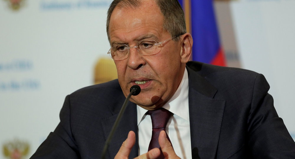 Ngoại trưởng Nga Sergei Lavrov. Ảnh: AP