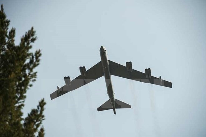 Máy bay ném bom B-52. Nguồn: AFP/TTXVN