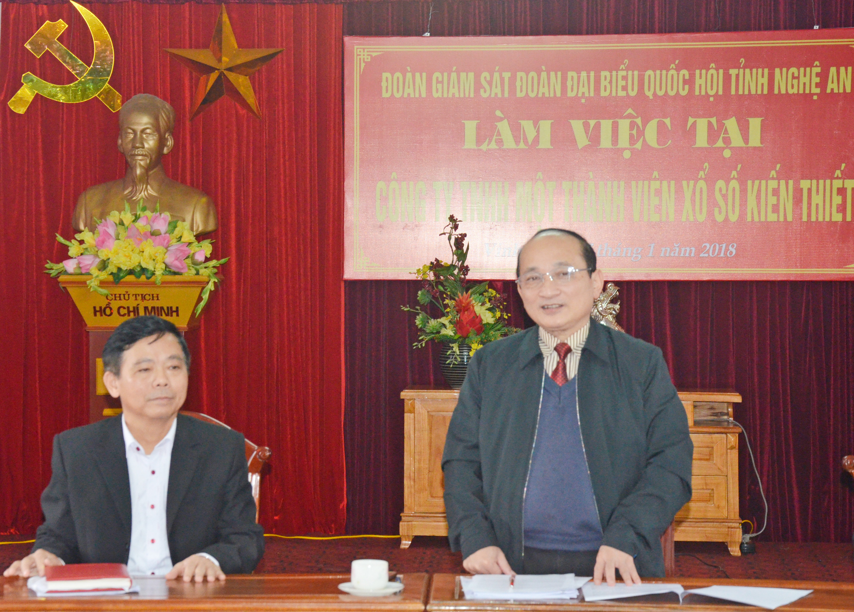 Ông Nguyễn Thanh Hiền- Phó Trưởng Đoàn ĐBQH tỉnh đề nghị
