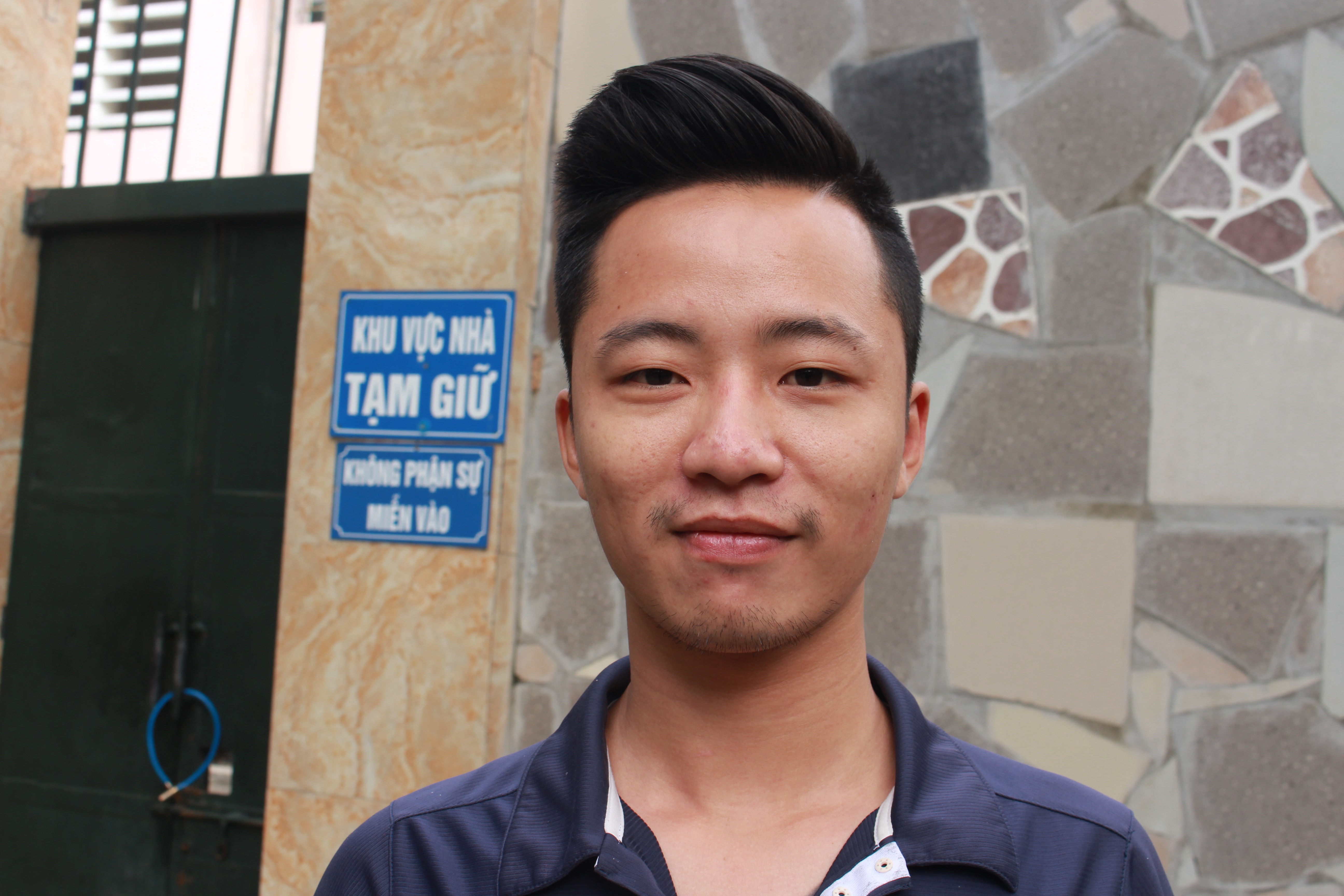 Đối tượng Nguyễn Ngọc Đức. Ảnh: Nhật Tuấn