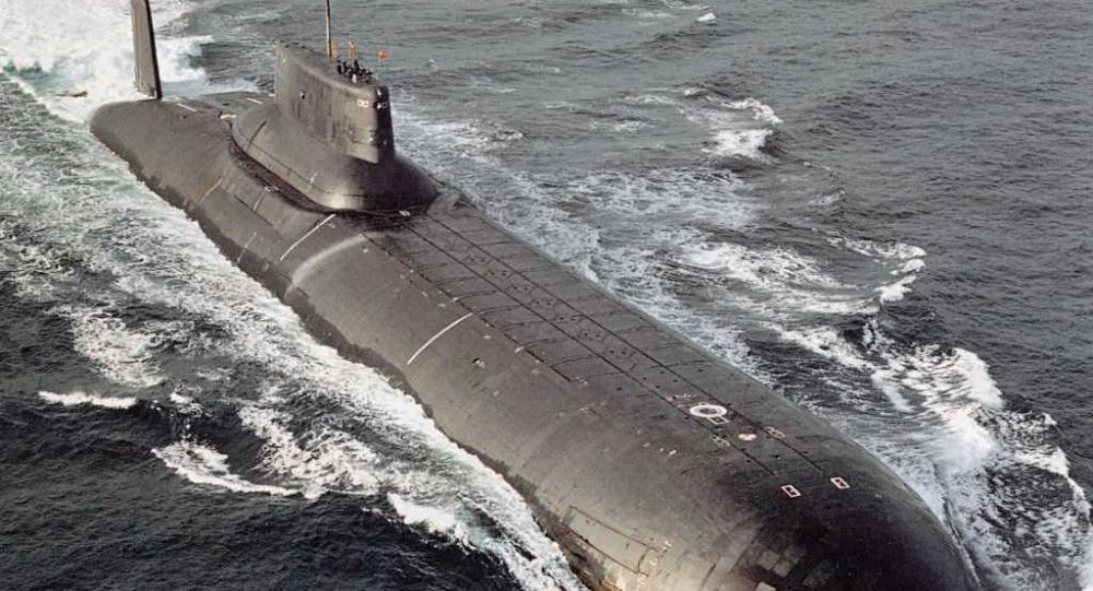 Tàu ngầm lớp Akula của hải quân Nga.