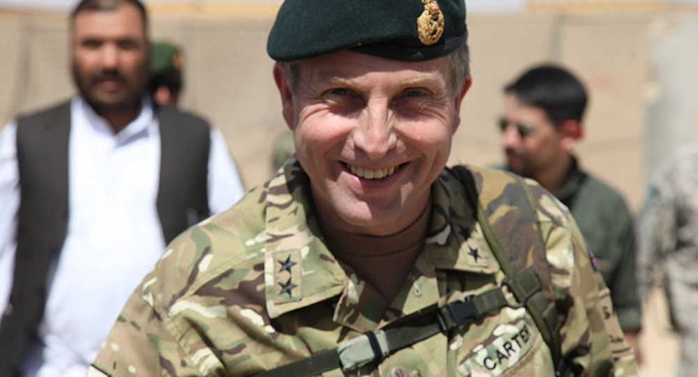 Tướng Nick Carter, Tổng tham mưu trưởng quân đội Anh. Ảnh: AP