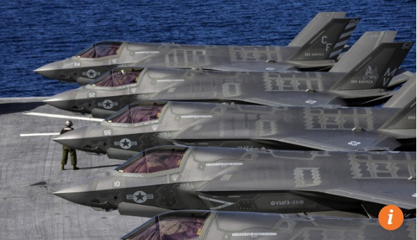 Mỹ hiện đang tăng cường chiến đấu cơ tàng hình F-35 đến Nhật Bản.