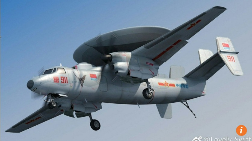 Trung Quốc hiện đang phát triển mẫu máy bay cảnh báo sớm KJ-600.