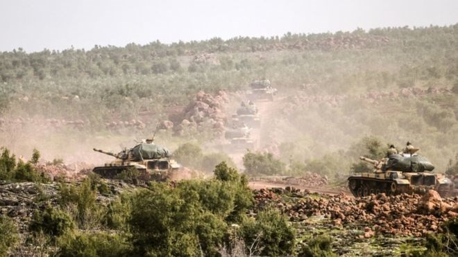 Thổ Nhĩ Kỳ mở cuộc tấn công nhằm vào lực lượng dân quân người Kurd.