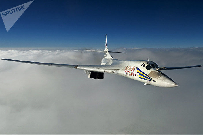 Máy bay Tu -160 của Nga.