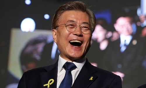 Tổng thống Hàn Quốc Moon Jae-in. Ảnh: AFP.