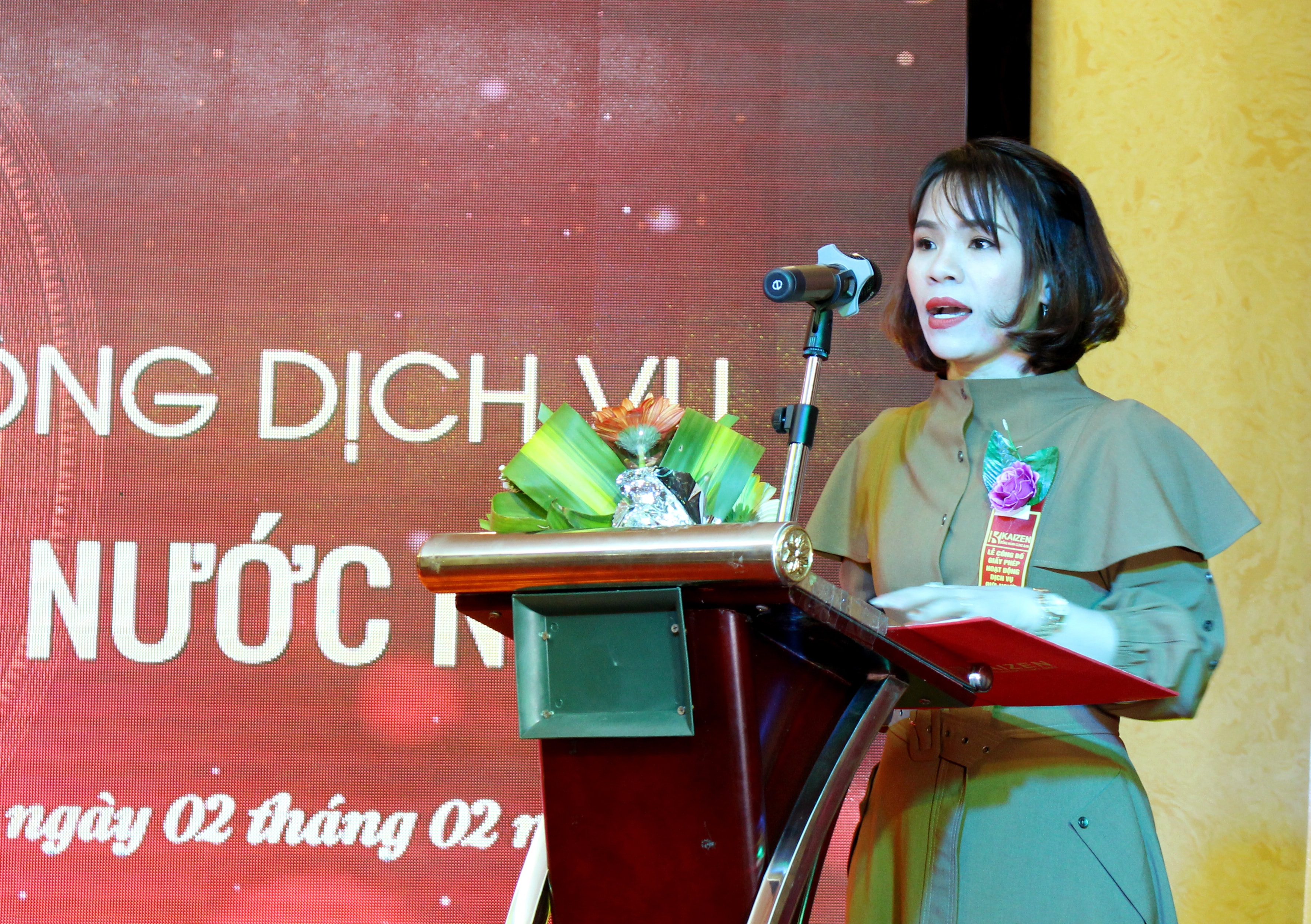 Bà Trịnh Thị Huyên - Chủ tịch HĐQT – Kiêm Tổng Giám đốc Công ty CP Quốc tế Kaizen khẳng định,  công ty phấn đấu mỗi năm hỗ trợ từ 2.000 – 3.000 lao động đi làm việ ở nước ngoài. 