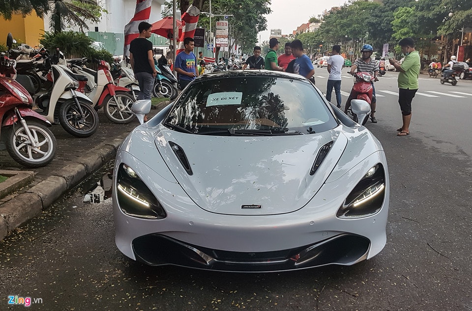 Sieu xe McLaren 720S lan dau xuat hien tren duong Sai Gon hinh anh 6