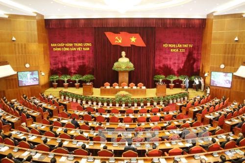 Toàn cảnh Hội nghị lần thứ 6 Ban Chấp hành trung ương Đảng khóa XII.