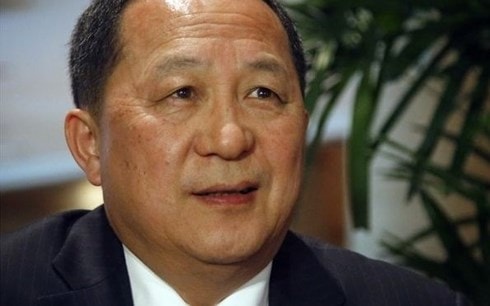 Ngoại trưởng Triều Tiên Ri Yong Ho . Ảnh: AP.
