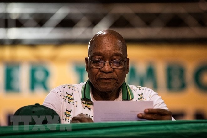 Tổng thống Nam Phi Jacob Zuma . Nguồn: AFP/TTXVN