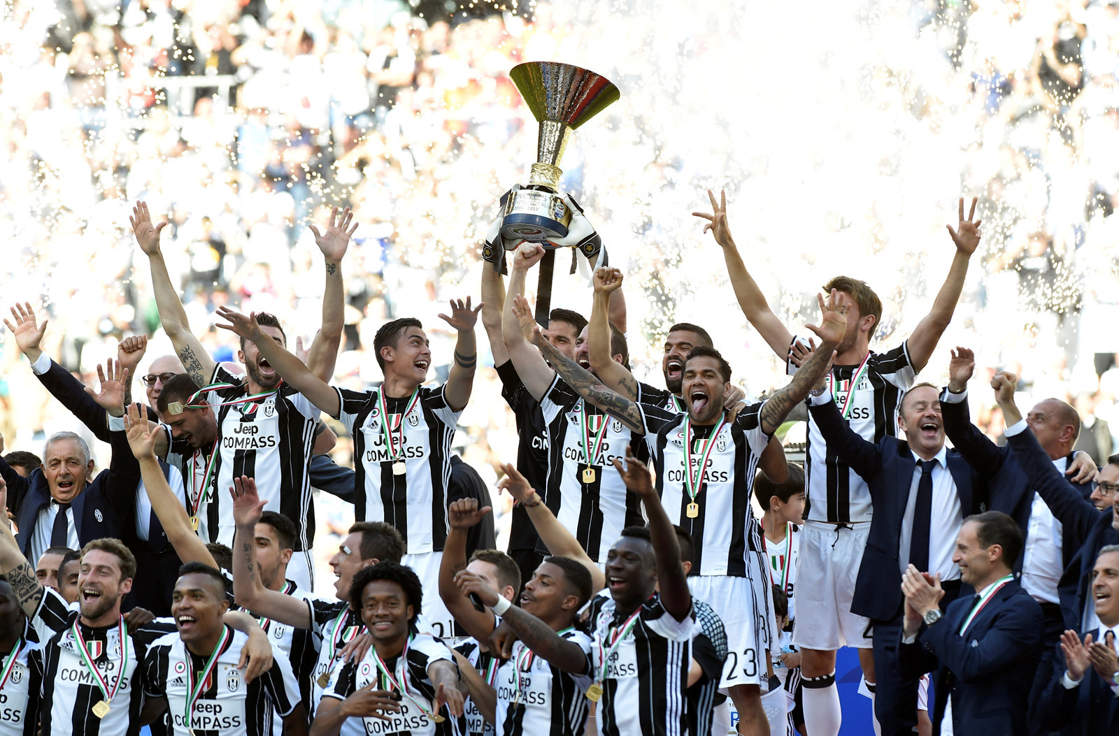 Juventus đã giành chức vô địch Serie A ở 6 mùa giải gần đây. Ảnh: Internet